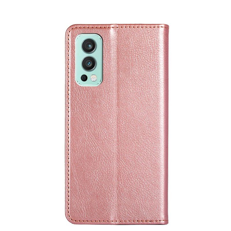 Flip Cover Oneplus Nord 2 5g Vintage Læderstil