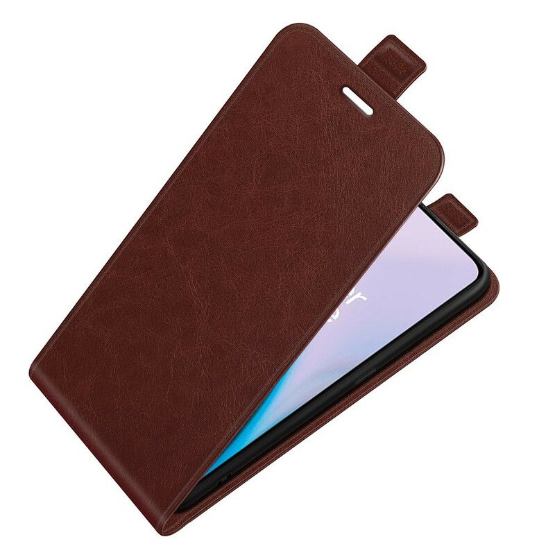 Læder Cover Oneplus Nord 2 5g Telefon Etui Folding Retro