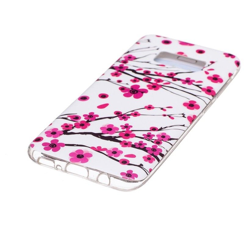 Cover Samsung Galaxy S8 Fluorescerende Blomster