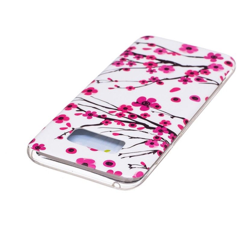 Cover Samsung Galaxy S8 Fluorescerende Blomster