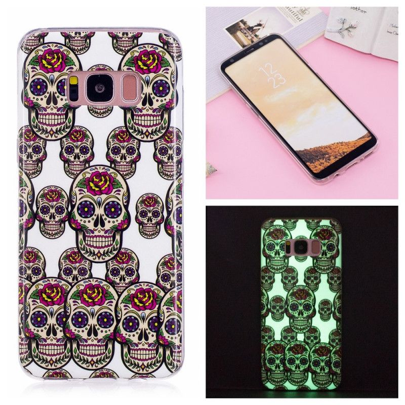 Cover Samsung Galaxy S8 Fluorescerende Kranier