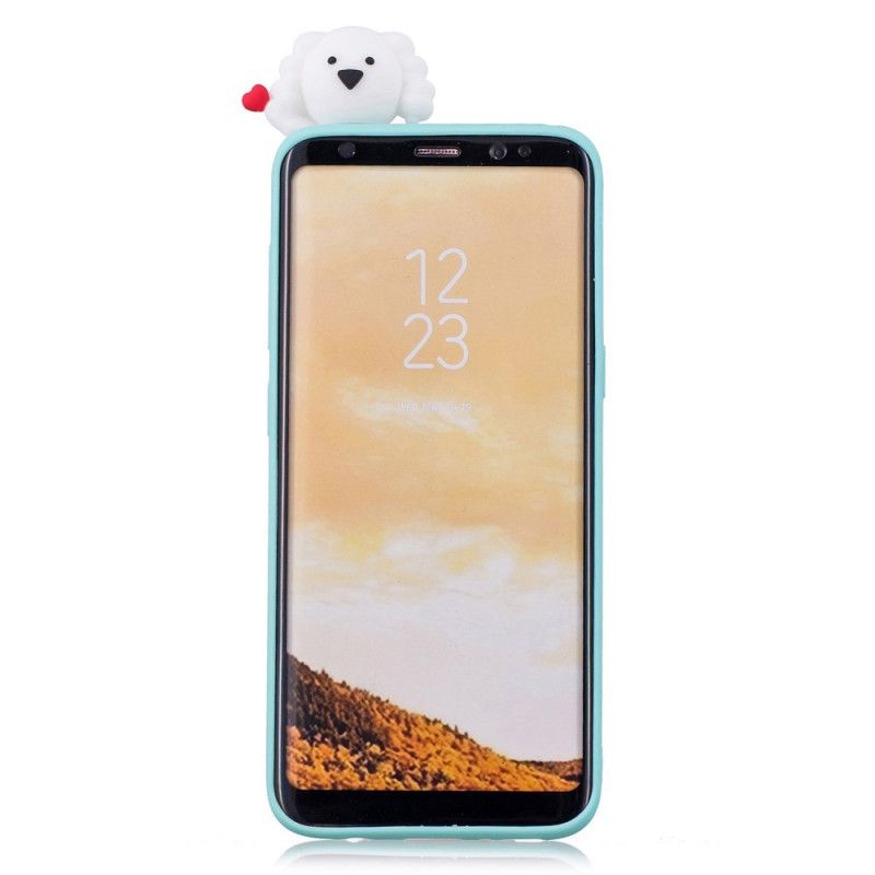 Cover Samsung Galaxy S8 Sort 3D Sjove Dyr