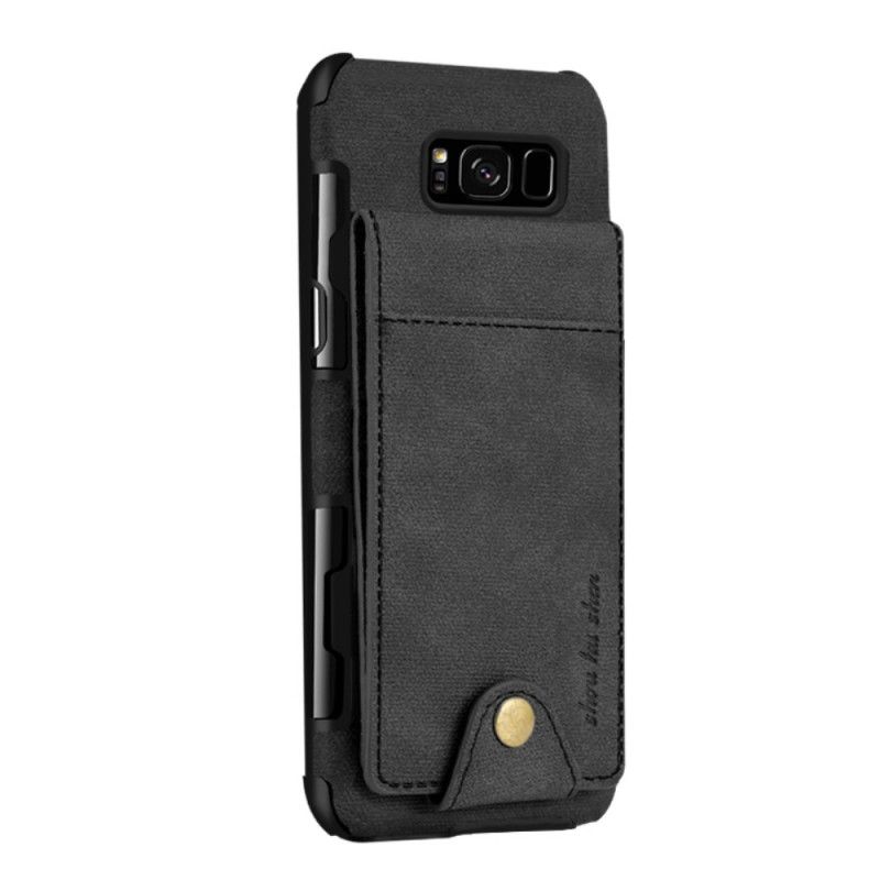 Cover Samsung Galaxy S8 Sort Foldekortholder