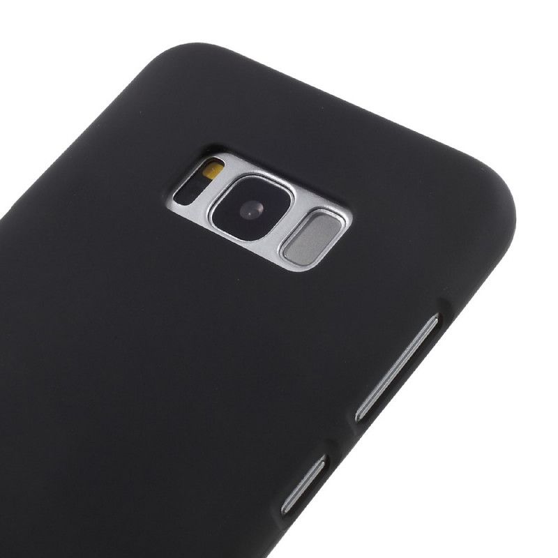 Cover Samsung Galaxy S8 Sort Mat Kviksølvstik