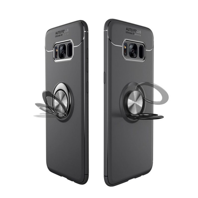 Cover Samsung Galaxy S8 Sort Roterende Ring