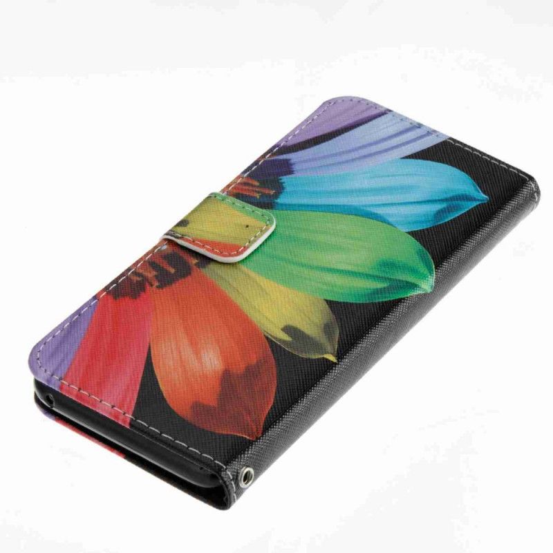 Flip Cover Samsung Galaxy S8 Intens Akvarelblomst