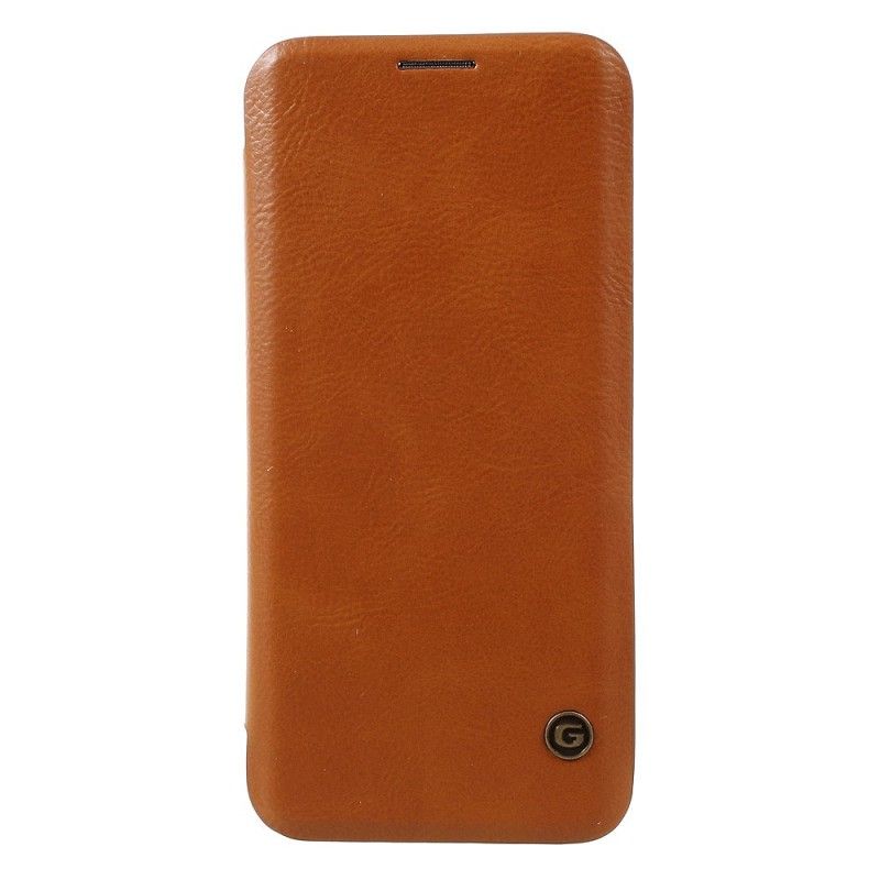 Læder Cover for Samsung Galaxy S8 Sort G-Sag Serie