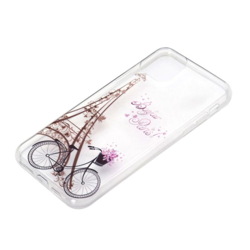 Cover for iPhone 11 Pro Gennemsigtig Hej Paris