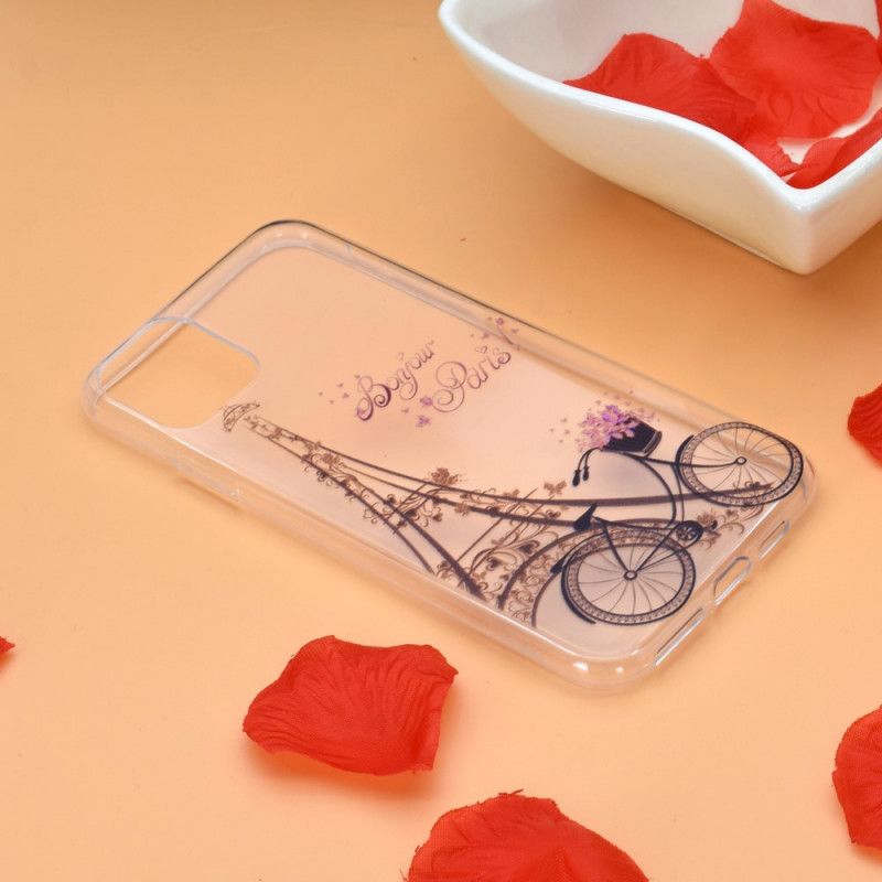 Cover for iPhone 11 Pro Gennemsigtig Hej Paris