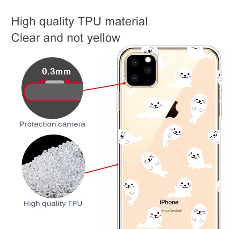 Cover for iPhone 11 Pro Øverste Søløver