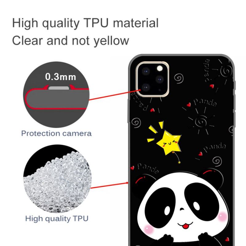 Cover for iPhone 11 Pro Pandastjerne