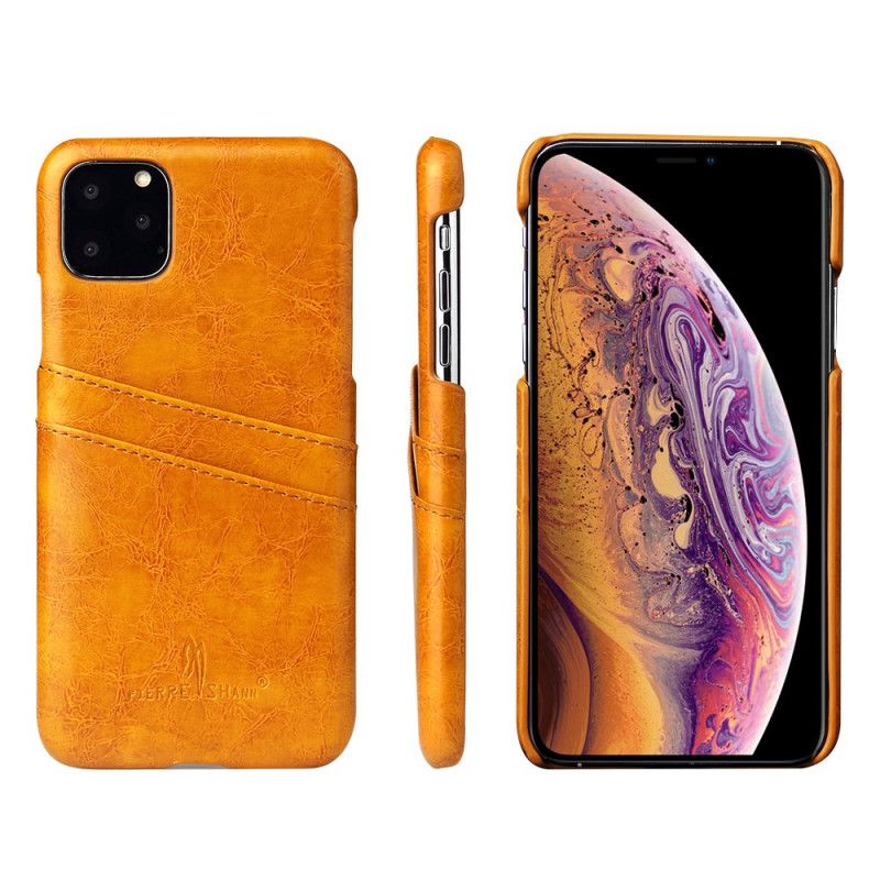 Cover for iPhone 11 Pro Rød Fierre Shann-Kortholder