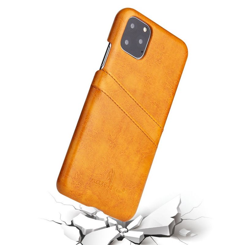 Cover for iPhone 11 Pro Rød Fierre Shann-Kortholder