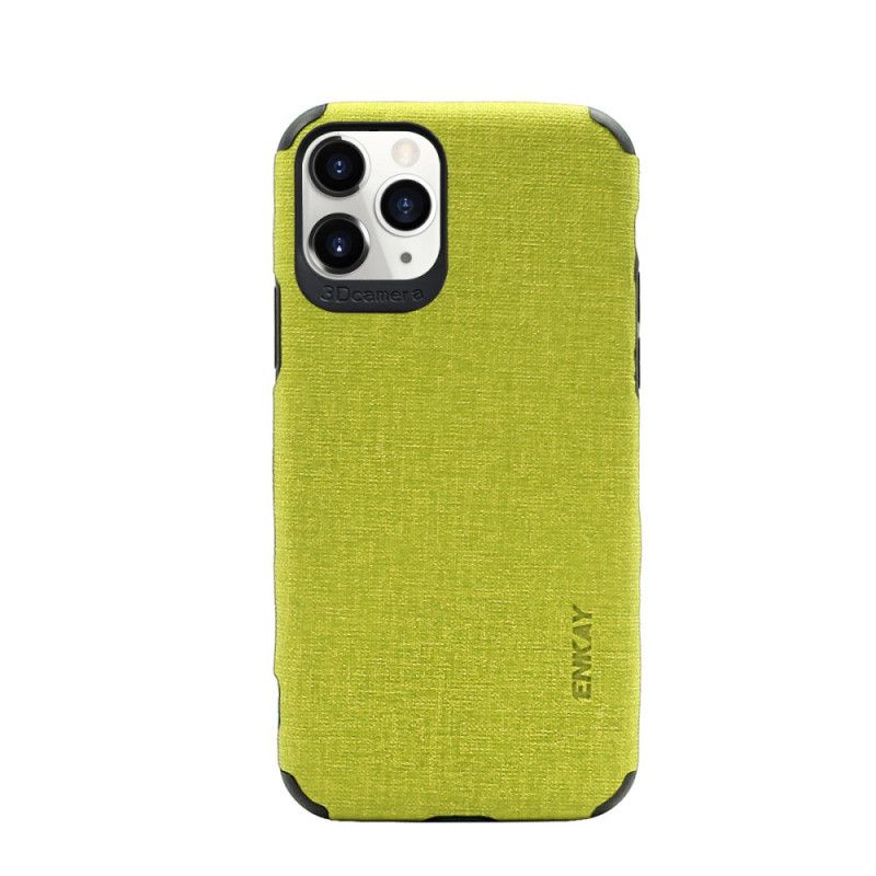 Cover for iPhone 11 Pro Sort Enkay Stof