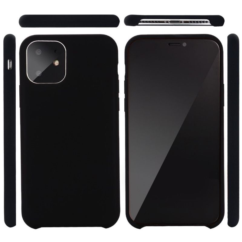 Cover for iPhone 11 Pro Sort Flydende Silikone