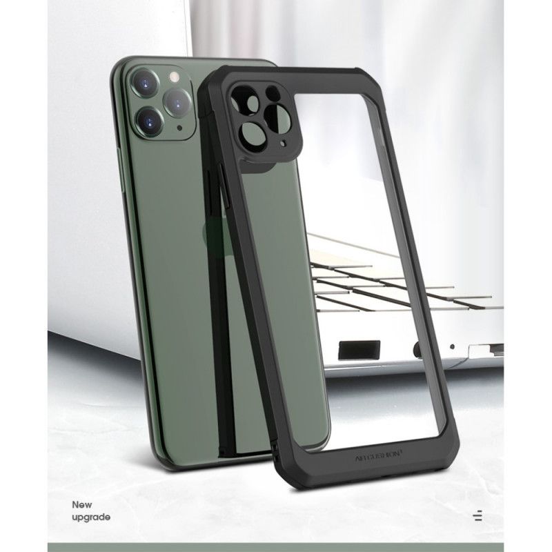 Cover for iPhone 11 Pro Sort Gennemsigtig X-Niveau Hybrid