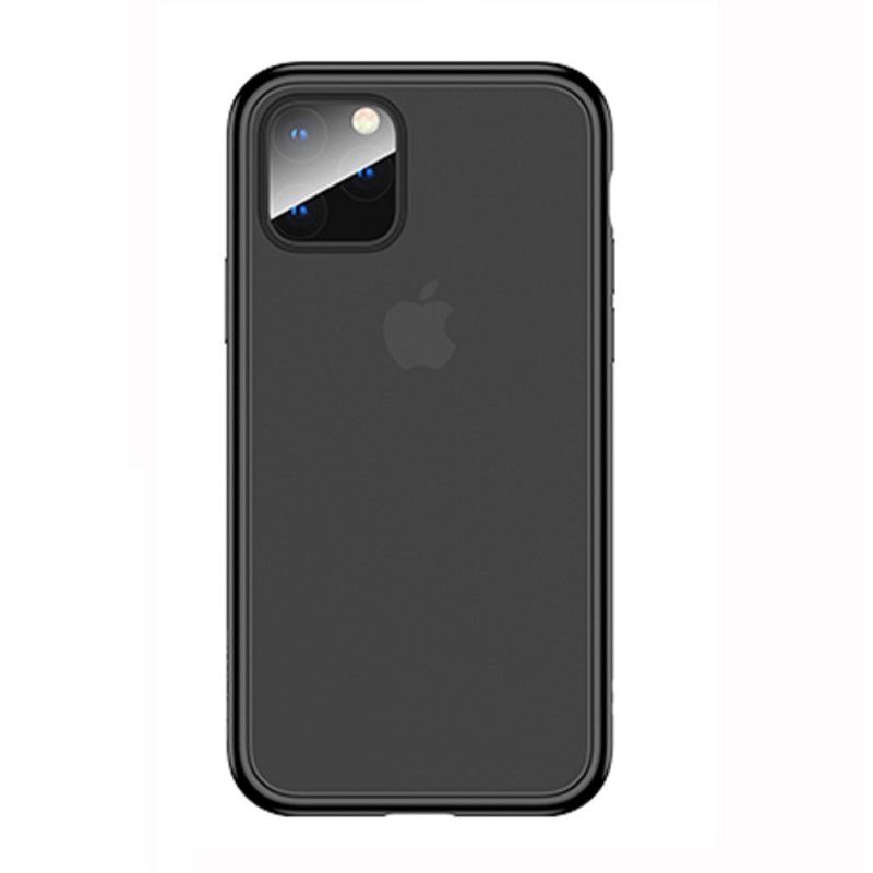 Cover for iPhone 11 Pro Sort Hybrid Usams Silikonekanter