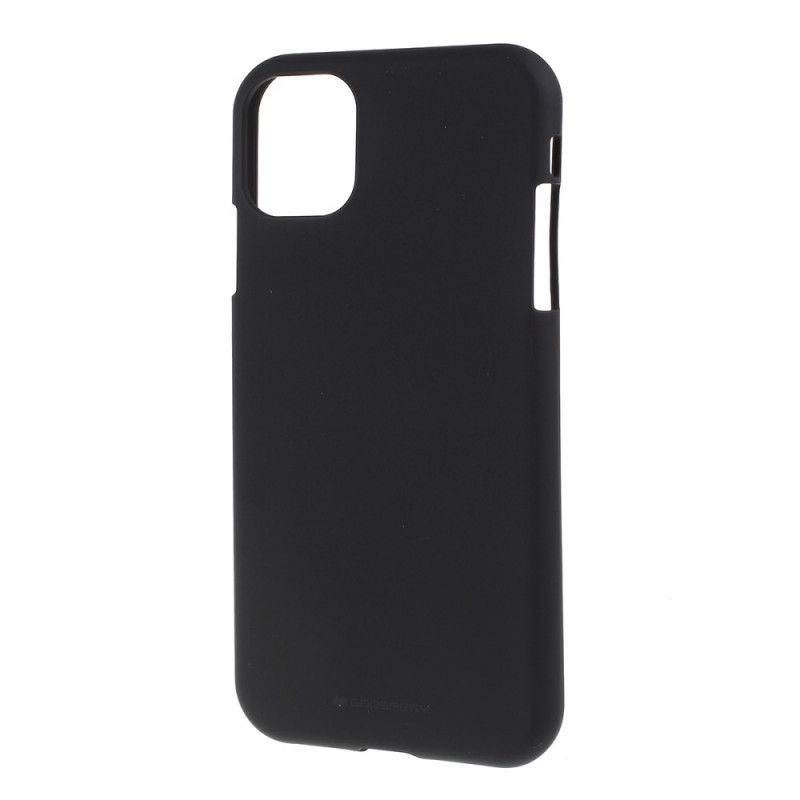 Cover for iPhone 11 Pro Sort Mat Kviksølvstik