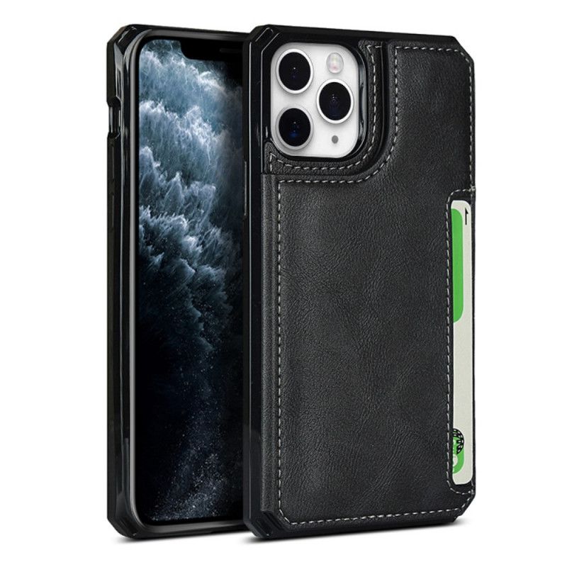 Cover for iPhone 11 Pro Sort Multifunktionel Med Rem