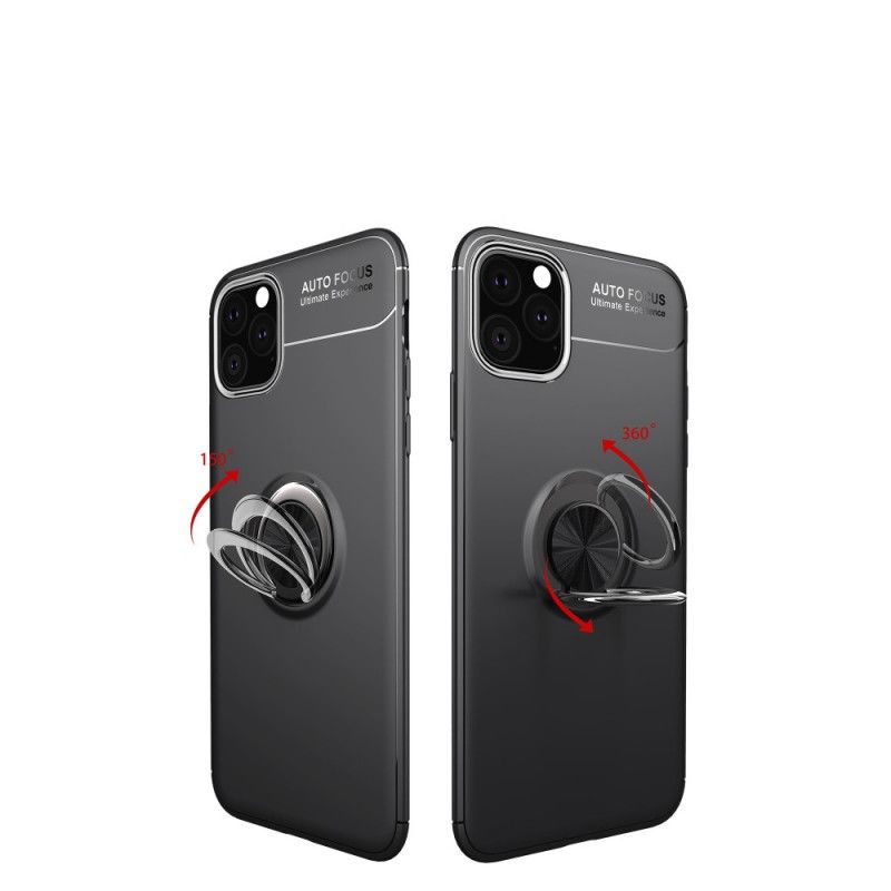 Cover for iPhone 11 Pro Sort Roterende Ring