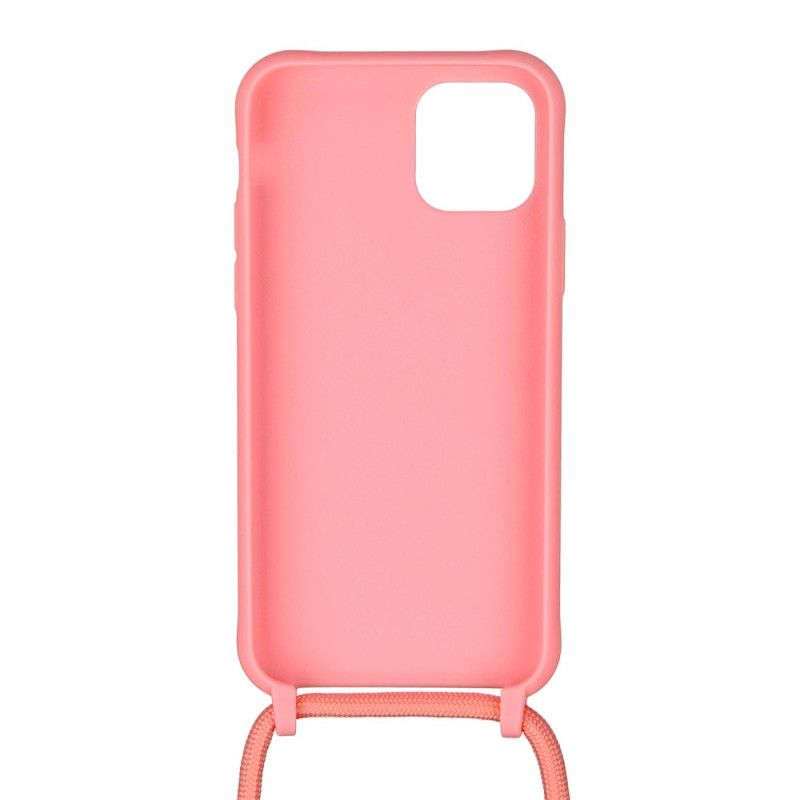 Cover for iPhone 11 Pro Sort Silikone Og Ledning