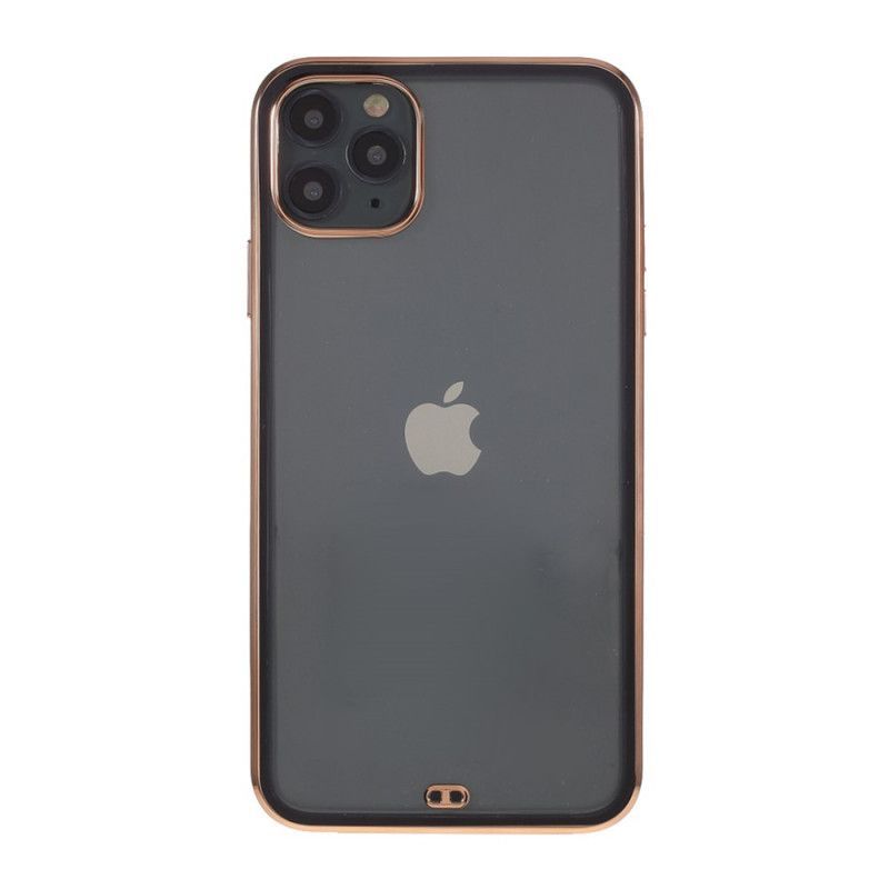 Cover for iPhone 11 Pro Sort Tofarvede Konturer