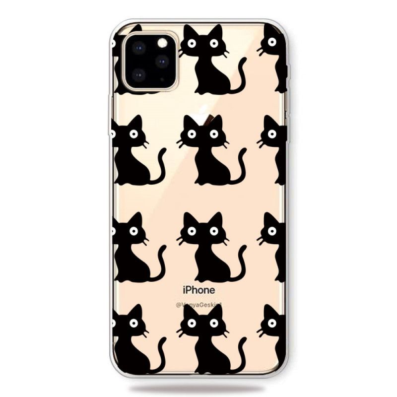 Cover iPhone 11 Pro Flere Sorte Katte Original