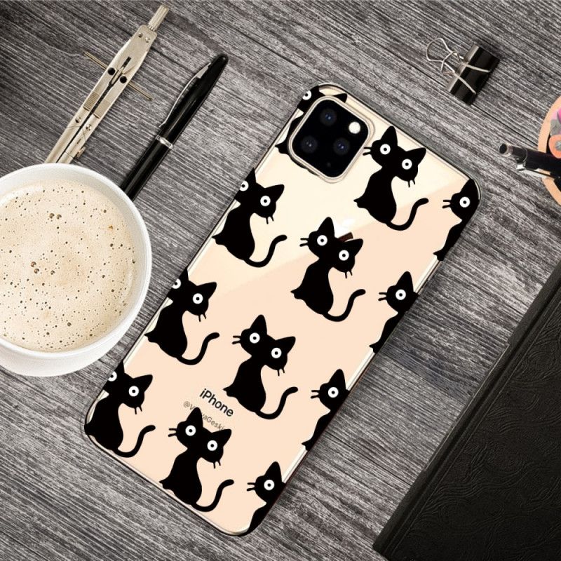 Cover iPhone 11 Pro Flere Sorte Katte Original