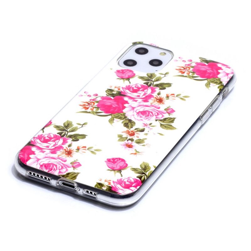 Cover iPhone 11 Pro Fluorescerende Frihedsblomster