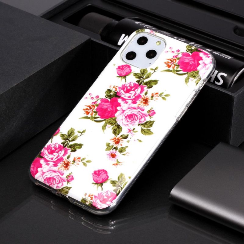 Cover iPhone 11 Pro Fluorescerende Frihedsblomster