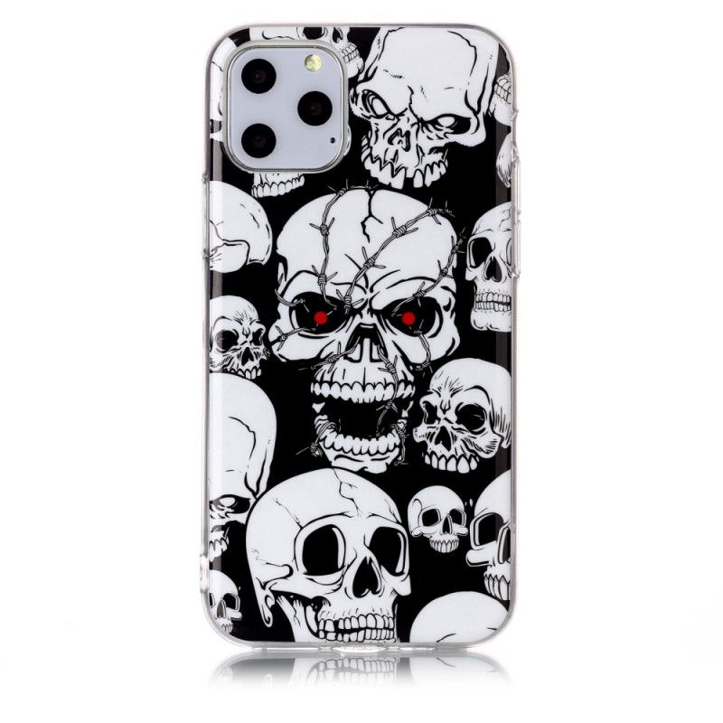 Cover iPhone 11 Pro Fluorescerende Kranier Beskyttelse