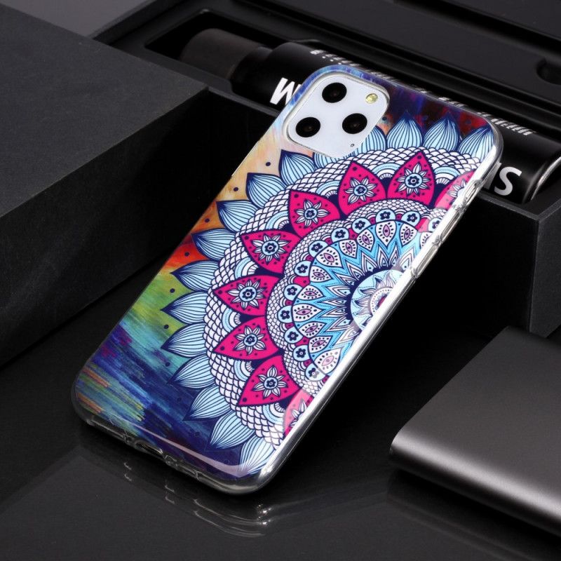 Cover iPhone 11 Pro Fluorescerende Mandala