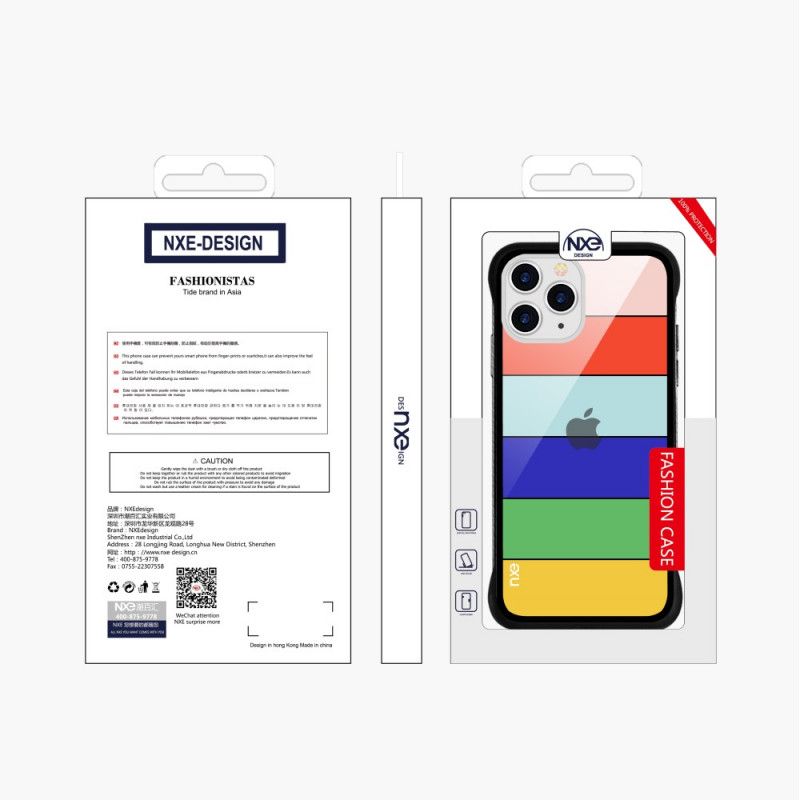 Cover iPhone 11 Pro Gul Nxe Regnbue-Serie