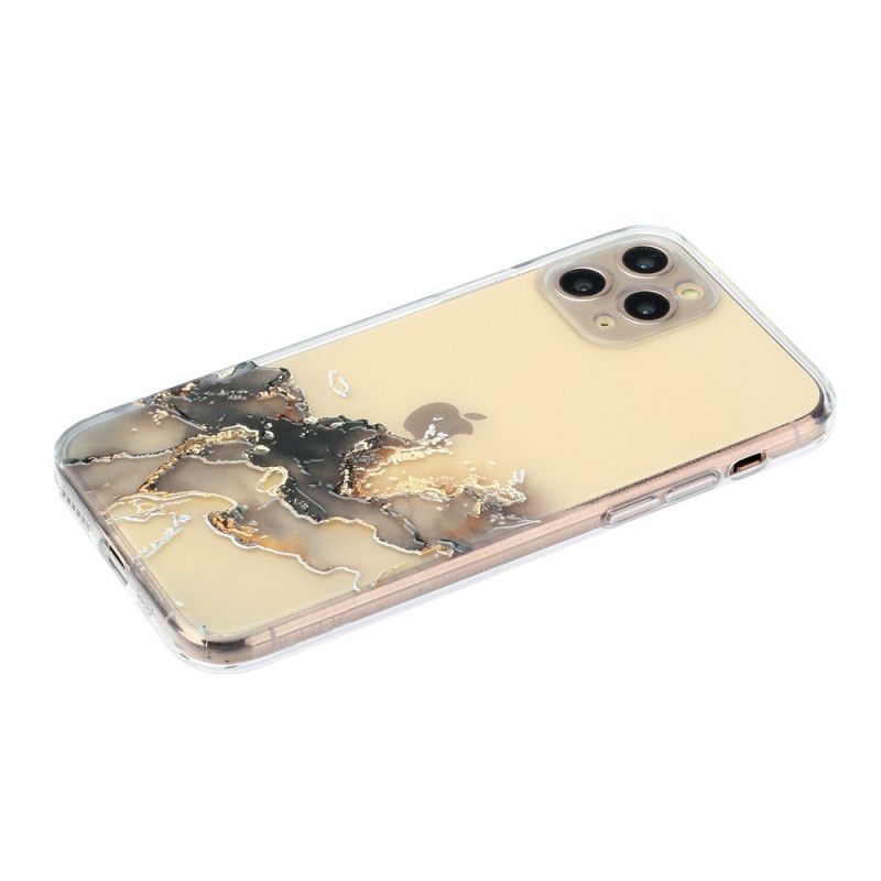 Cover iPhone 11 Pro Hvid Kunstnerisk Fleksibel Silikone