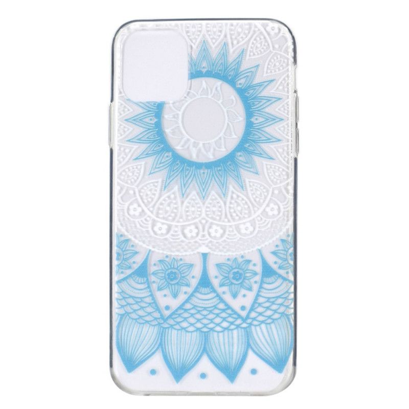 Cover iPhone 11 Pro Lyserød Gennemsigtig Farverig Mandala