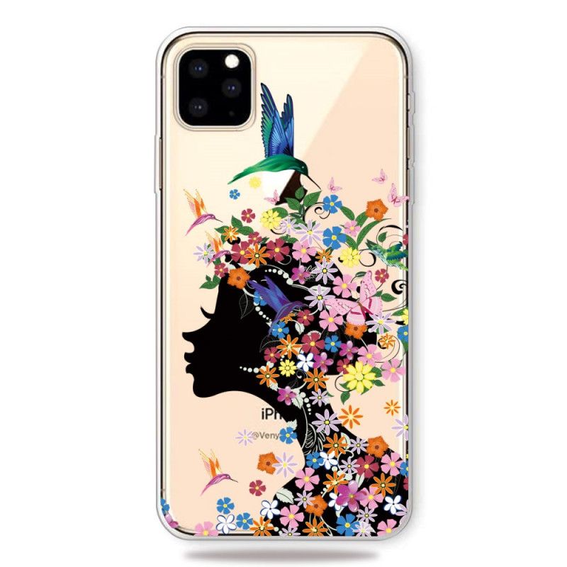 Cover iPhone 11 Pro Mobilcover Smukt Blomsterhoved