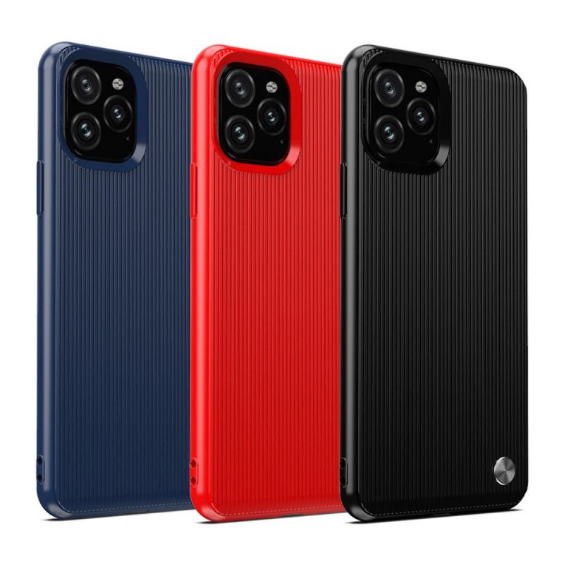 Cover iPhone 11 Pro Rød Struktureret Silikone