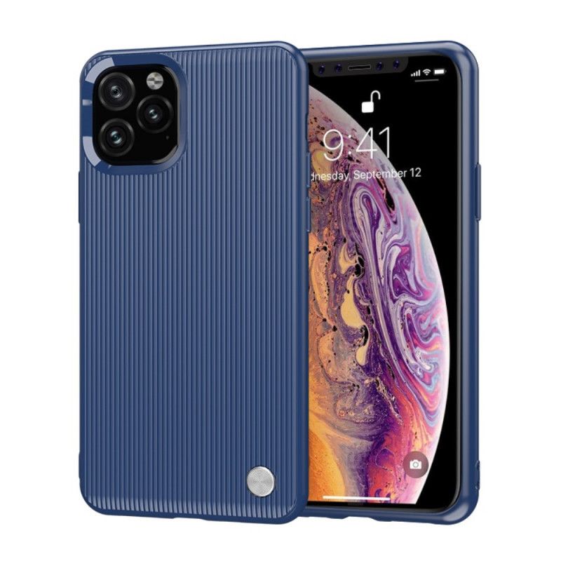 Cover iPhone 11 Pro Rød Struktureret Silikone