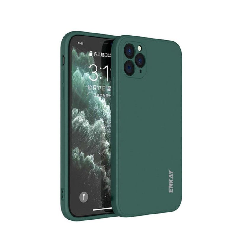 Cover iPhone 11 Pro Sort Enkay Flydende Silikone