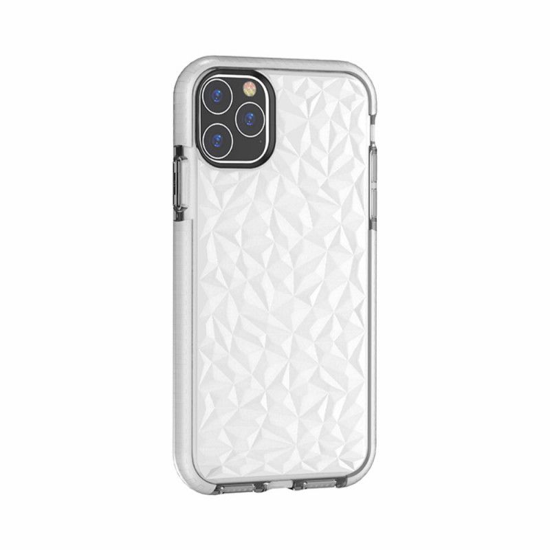 Cover iPhone 11 Pro Sort Gennemsigtig Diamanttekstur