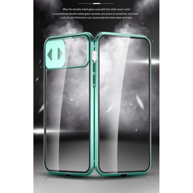 Cover iPhone 11 Pro Sort Hærdet Spejlglas Og Linsedæksel