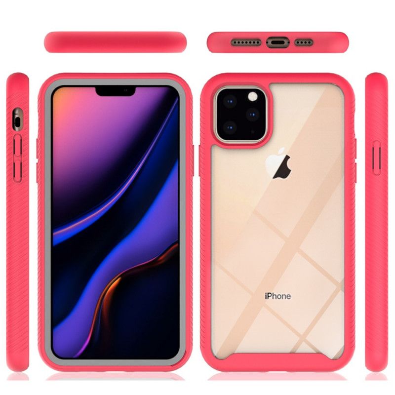 Cover iPhone 11 Pro Sort Hybrid Flash Kant Design