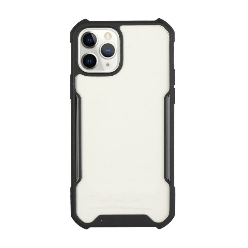 Cover iPhone 11 Pro Sort Hybrid Med Farvede Kanter Original