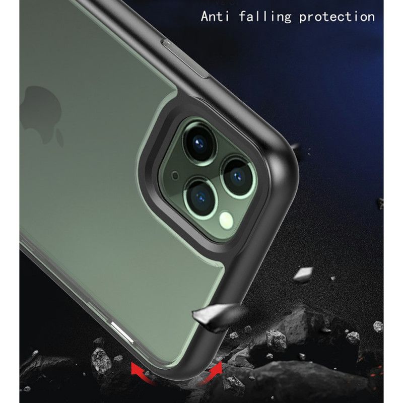 Cover iPhone 11 Pro Sort Hybrid Med Farvede Kanter Original