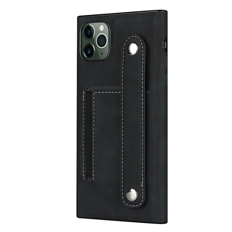 Cover iPhone 11 Pro Sort Kortholder Og Rem