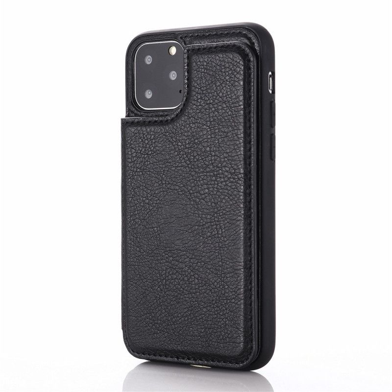 Cover iPhone 11 Pro Sort Kortholderstøtte