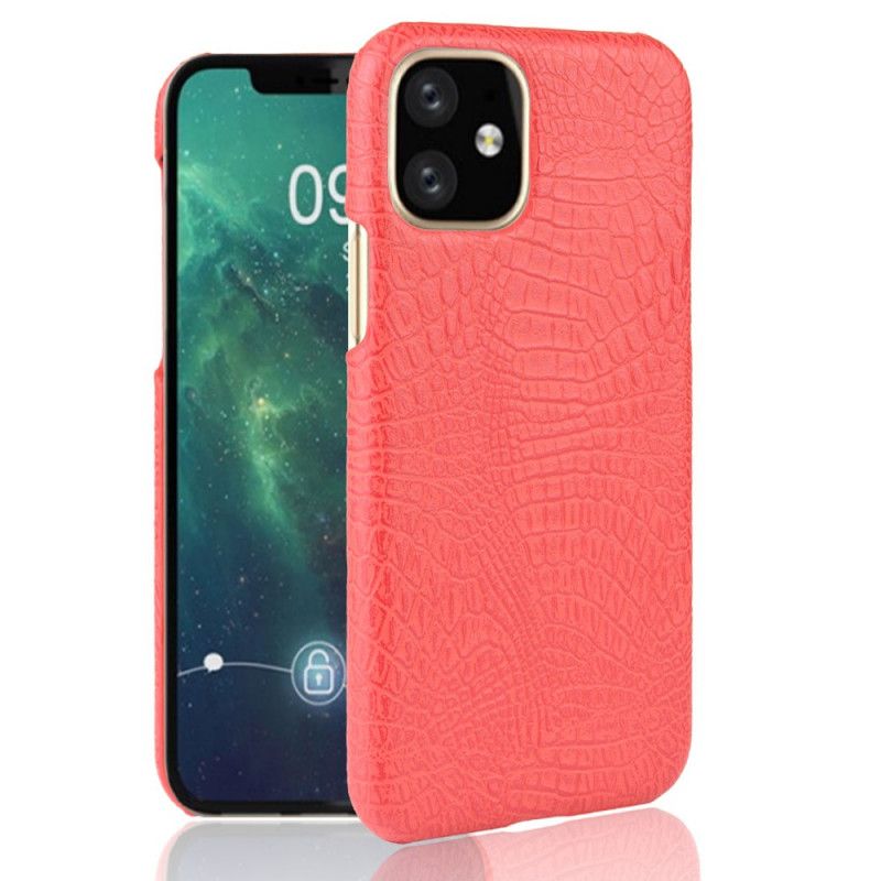 Cover iPhone 11 Pro Sort Krokodillehudstil