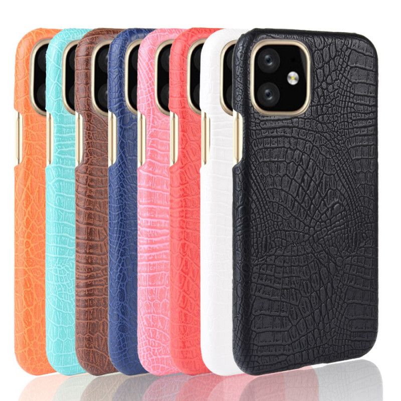 Cover iPhone 11 Pro Sort Krokodillehudstil