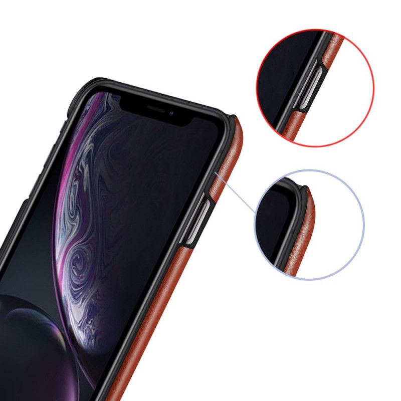 Cover iPhone 11 Pro Sort Ksq Tofarvet Lædereffekt Beskyttelse