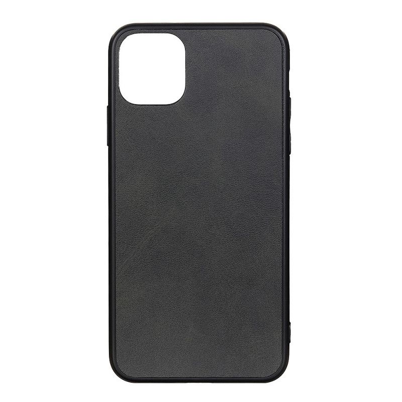 Cover iPhone 11 Pro Sort Mobilcover Premium Lædereffekt